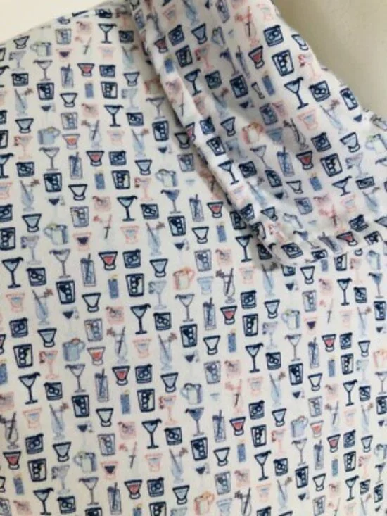 🍹 Peter Millar Cocktail Shirt! - Picture 1 of 7